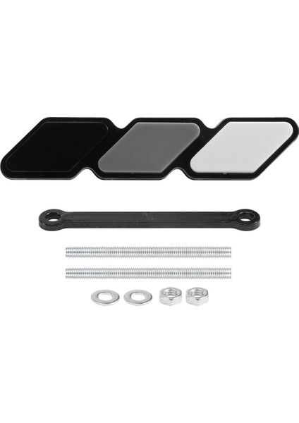 Toyota Tacoma 4runner Highlander Için Üç Renkli Ön Izgara Rozet Amblemi (Yurt Dışından)