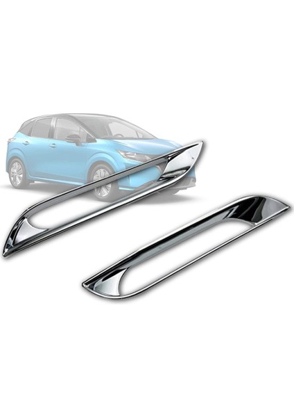 Nissan Note Için E13 2021 2022 Rhd Arka Sis Lambası Lambası Kapağı Trim Çerçeve Koruyucu Araba Aksesuarları 2 Adet (Yurt Dışından)