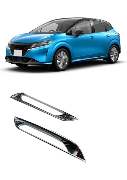 Nissan Note Için E13 2021 2022 Rhd Arka Sis Lambası Lambası Kapağı Trim Çerçeve Koruyucu Araba Aksesuarları 2 Adet (Yurt Dışından)