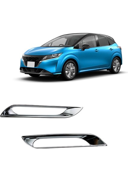 Nissan Note Için E13 2021 2022 Rhd Arka Sis Lambası Lambası Kapağı Trim Çerçeve Koruyucu Araba Aksesuarları 2 Adet (Yurt Dışından)