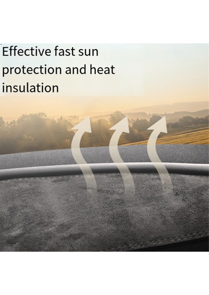 Tesla Model Y 2024 Gösterge Paneli Matı Güneşlik Kaymaz Toz Geçirmez Koruyucu Kapak Aksesuarları Için Araba Gösterge Paneli Pedi (Yurt Dışından) modelleri