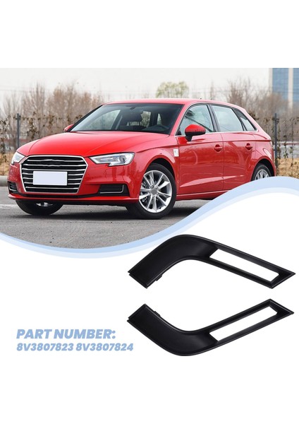2016+ Audı A3 S3 Araba Ön Alt Tampon Düzenleme Çift Seti Sol Sağ 8V3807823 8V3807824 (Yurt Dışından)