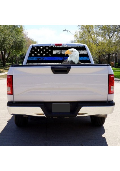 A157 Kamyon Suv Pickup Için 3D Arka Ön Cam Etiketi Güneşlik Dekor Arka Pencere Camı Posteri 168X74 CM/66X29 Inç (Yurt Dışından) fırsatları