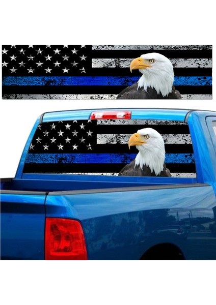 A157 Kamyon Suv Pickup Için 3D Arka Ön Cam Etiketi Güneşlik Dekor Arka Pencere Camı Posteri 168X74 CM/66X29 Inç (Yurt Dışından) indirimleri