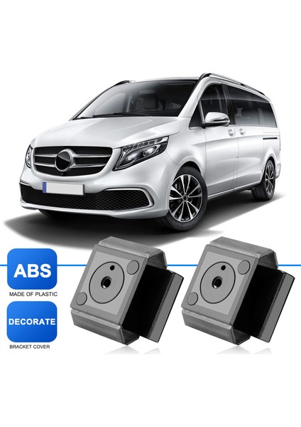 Mercedes-Benz W201 2018800114 Için 2 Adet Tutucu Tampon Braketi Kapağı (Yurt Dışından)