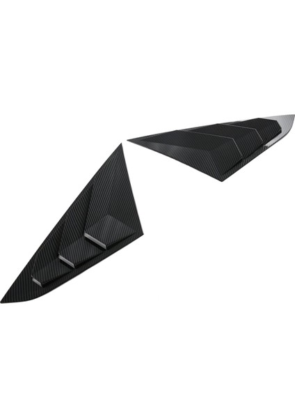 Toyota Yaris Ativ/vios 2023 2024 Araba Pencere Panjur Üçgen Panjur Spoiler Kapak Trim Aksesuarları Abs Karbon Fiber (Yurt Dışından) indirimleri
