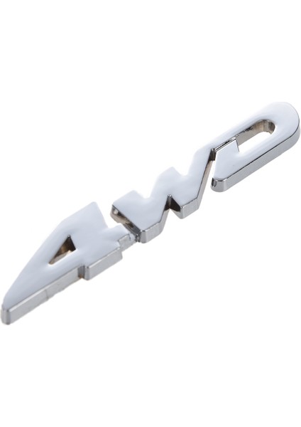 4WD Deplasman Araba Krom Amblem Rozet Araba Etiket Logosu (Yurt Dışından)