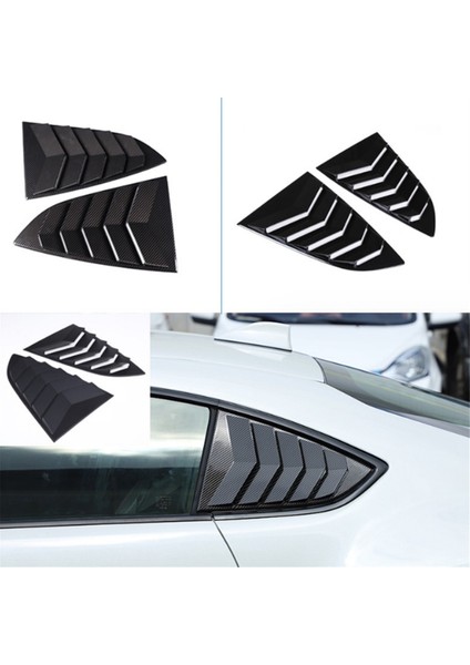 Araba Arka Üçgen Güneşlikler Cam Güneşlik Subaru Brz Toyota 86 2022+ Araba Trim Aksesuarları Mat Siyah (Yurt Dışından) fiyatları