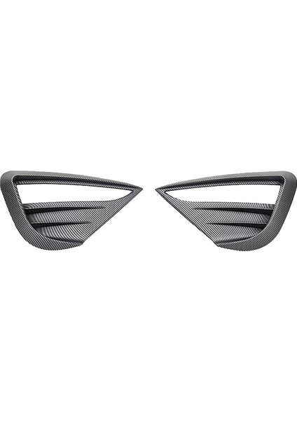 Tesla Model Y 2021 2022 2023 Araba Sis Lambası Spoiler Bıçak Trim Koruyucu Kapak Dekorasyon Çıkartması Aksesuarları (Yurt Dışından)