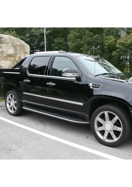 Araba Ayağı Mesajları Kapı Pencere Trim Profiller Anti Scratch Etiket Cadillac Escalade 2007-2014 Için Aksesuarları Parlak Siyah (Yurt Dışından)