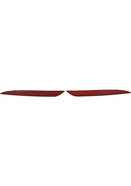 Araba Arka Tampon Sol ve Sağ Reflektör Refleks Arka Lambası Lambası Tesla Model Y 2022-2020 149581700C 149581800C (Yurt Dışından)