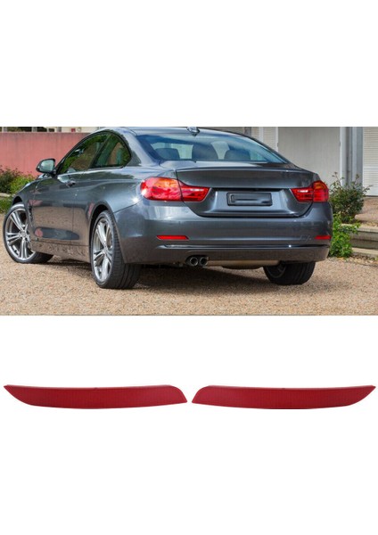 Bmw Için F30 F32 325I 328I 330I 420I 428I 430I Arka Tampon Reflektör Kırmızı Lens 63147382233 63147382234 (Yurt Dışından) fiyatları