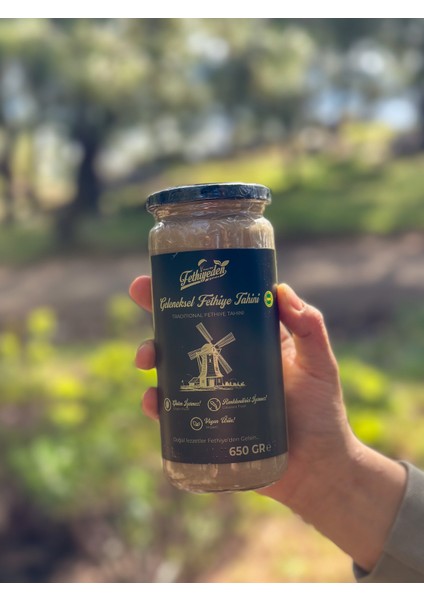 Doğal Katkısız Geleneksel Tek Kavrulmuş Fethiye Tahini 650 gr fiyatları