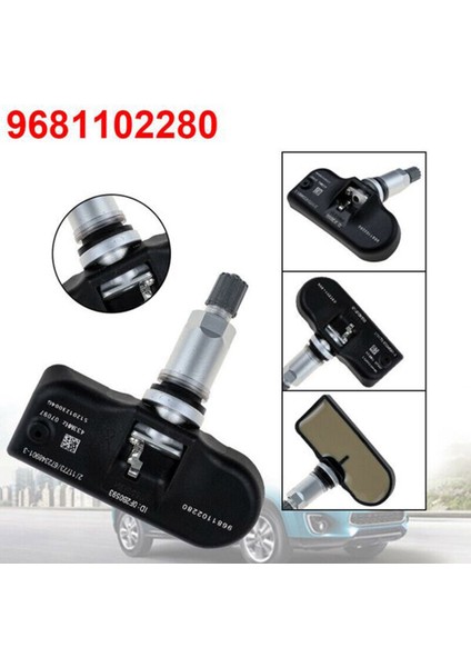 Araba Tpms Lastik Basıncı Sensörü Lastik Basıncı Dedektörü Peugeot 407 207 307 607 508 807 Citroen C4 5 6 7 8 9681102280 (Yurt Dışından)