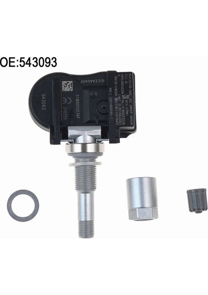 Araba Tpms Lastik Basıncı Sensörü Lastik Basıncı Dedektörü Peugeot 407 207 307 607 508 807 Citroen C4 5 6 7 8 9681102280 (Yurt Dışından)