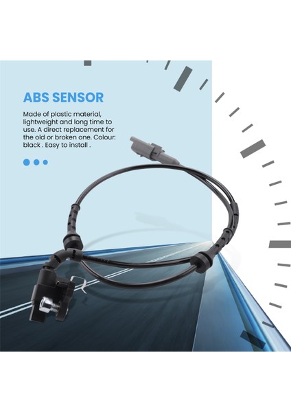 Arka Abs Tekerlek Hız Sensörü Peugeot 307 308 Cıtroen C4 Ds4 9674195780 4545K8 4545J7 9665021280 (Yurt Dışından) indirimleri