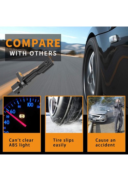 52125003AB Jeep Wrangler 07-18 Liberty 08-12 Dodge Nitro 07-11 Arka Sol/arka Sağ Için Araba Tekerlek Hız Sensörü (Yurt Dışından) fırsatları