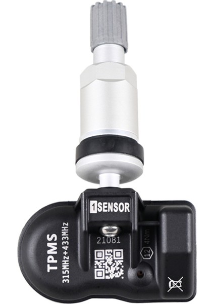 Evrensel Lastik Tpms Sensörü 433MHZ+315MHZ Sensörü 2'si 1 Arada Lastik Programlanabilir Tpms Sensörü Lastik Basıncı Izleme Sistemi Için (Yurt Dışından)