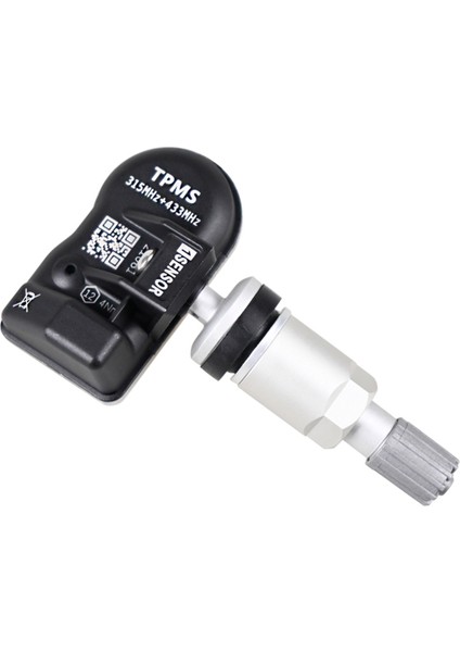 Evrensel Lastik Tpms Sensörü 433MHZ+315MHZ Sensörü 2'si 1 Arada Lastik Programlanabilir Tpms Sensörü Lastik Basıncı Izleme Sistemi Için (Yurt Dışından)
