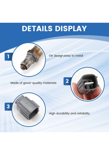 Lexus Toyota Camry Hılux Bosch F00HL00399 89465-33600 Için Sol Araba Oksijen Sensörü (Yurt Dışından) indirimleri
