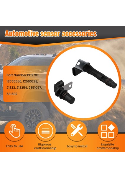 Chevy Silverado 1500/GMC 5.3l 6.0l Için Araba Eksantrik Mili ve Krank Mili Konum Sensörü 12555566 12560228 (Yurt Dışından) fırsatları