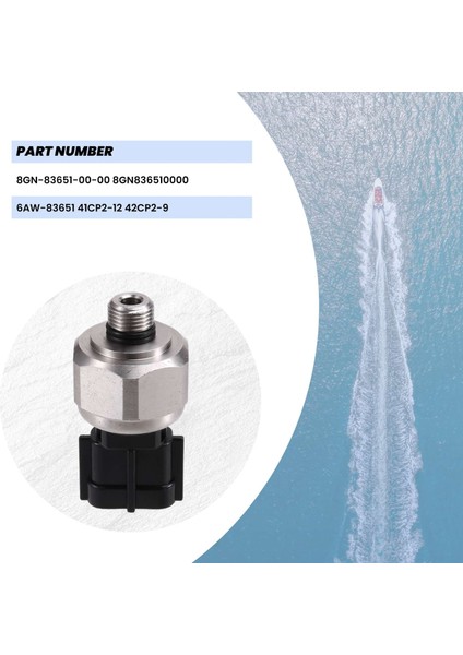 Yat Yağ Basınç Sensörü 8GN-83651-00-00 8GN836510000 6AW-83651 41CP2-12 42CP2-9 Yamaha Dıştan Takma Motor F350 Için (Yurt Dışından) fiyatları