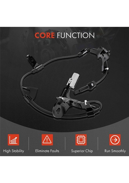 Arka Sol Abs Tekerlek Hız Sensörü Kablosu 89546-48050 8954648050 Lexus RX350 RX270 RX450H 2010 2011-2015 V6 3.5l (Yurt Dışından) modelleri