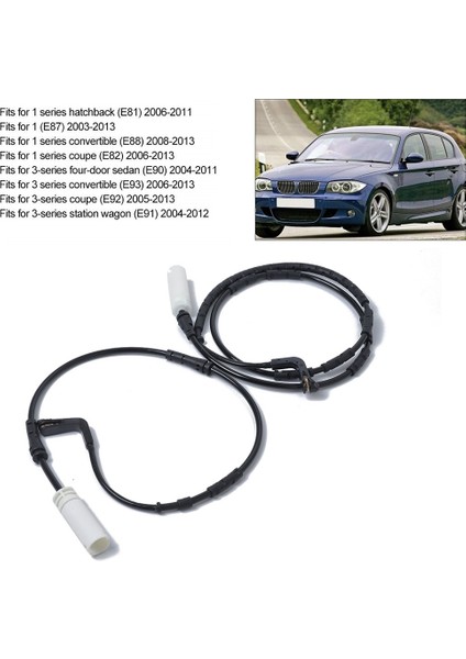 Bmw E90 E91 E92 E93 1 3-Serisi 34356789439 34356789445 Için Ön ve Arka Araba Fren Balatası Aşınma Sensörü (Yurt Dışından)