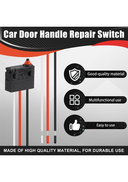 Ford Lincoln Continental 2015-2020 Kapı Çekme Kablo Demeti Anahtarı Için Araba Kapı Kolu Onarım Anahtarı Kablolaması (Yurt Dışından) fırsatları