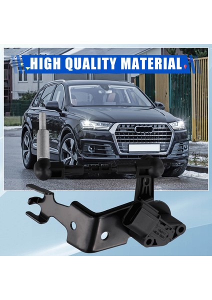 Araba Sol Ön Far Seviye Sensörü Yükseklik Sensörü 4M0941285D Audi Q7 2018-2024 Için (Yurt Dışından)