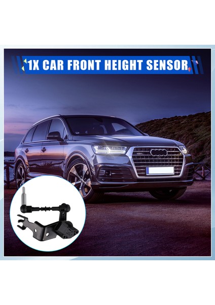 Araba Sol Ön Far Seviye Sensörü Yükseklik Sensörü 4M0941285D Audi Q7 2018-2024 Için (Yurt Dışından)