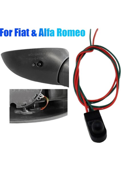 Fiat 500 Için 500X 500L Punto Alfa Romeo 05-18 Dış Ortam Sıcaklığı Sensörü Kapı Aynasının Altında (Yurt Dışından) fiyatları