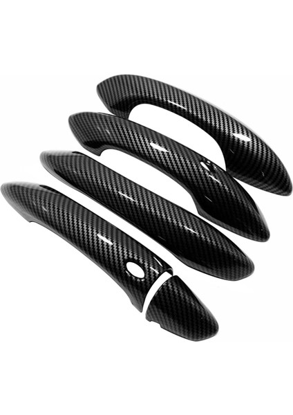 Araba Dış Kapı Kolu Kapağı Şekillendirici Aksesuarları Dış Kase Döşeme Çıkartması Hyundai Tucson 5 N Line Nx4 2021 2022 A (Yurt Dışından)