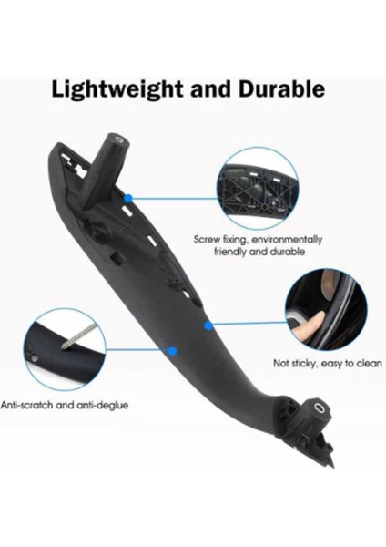 Ön Sol/sağ Araba Iç Iç Kapı Çekme Kolu Kapağı -Bmw F30 F80 F31F32 F33 F34 F35 51417279311 (Yurt Dışından) fırsatları