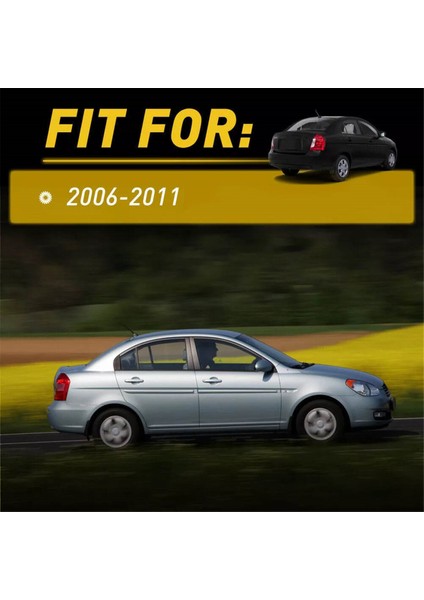 Hyundai Accent 2006-2011 Için Yeni Ön + Arka Dış Kapı Kolu 82650-1E000 82660-1E000 (Yurt Dışından) modelleri