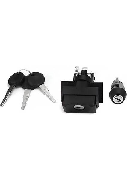 Araba Kapı Kilitleme Sistemi Kilit Seti Kapı Kolu Kilit Kiti Golf Mk3 1H0837207B 1H0905855A 1H6827571A 1H0898081 (Yurt Dışından)