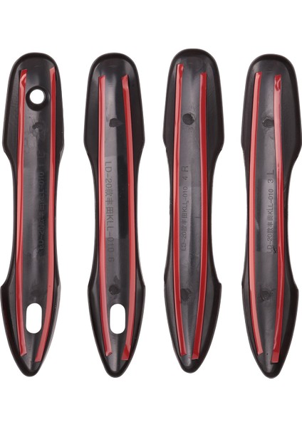 2019-2023 Toyota Corolla Hatchback Için Parlak Siyah Yan Akıllı Dış Kapı Kulp Kılıfı Trim Koruyucu (Yurt Dışından) fiyatları