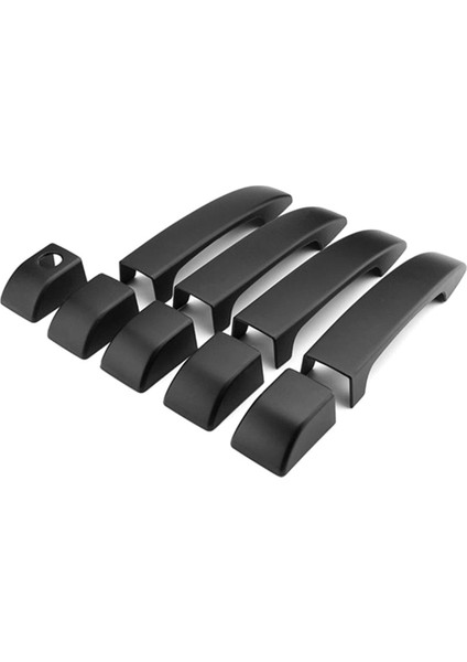Mat Siyah Araba Kapı Kolu Land Rover Range L322 2002-2012 Için Dış Kapı Kolları Trim Kapakları (Yurt Dışından)