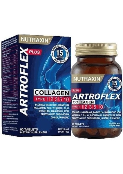 Nutraxın Artroflex Plus Collagen 90 Tablet