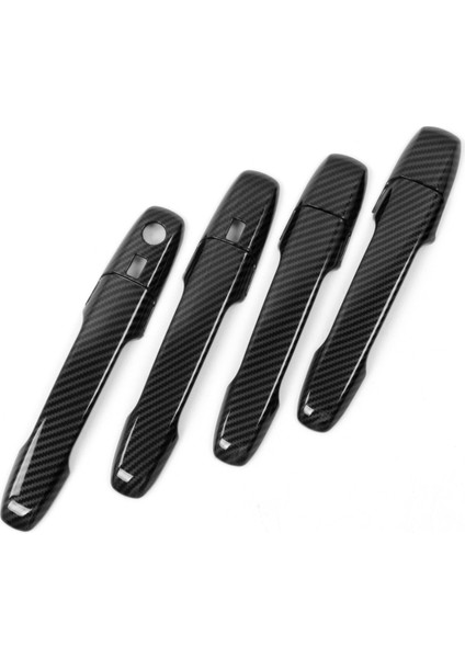 Karbon Fiber Kapı Kulp Kılıfı Trim Dekoratör Etiket Dış Aksesuarlar Toyota Avanza Premio Veloz Cross 2022+ (Yurt Dışından) fiyatları