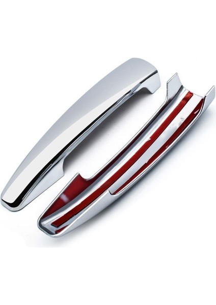 Peugeot 208 2012-2018 Için Luxuriou Krom Dış Kapı Kulp Kılıfı Araba Aksesuarları Çıkartmalar Trim Seti (Yurt Dışından) indirimleri