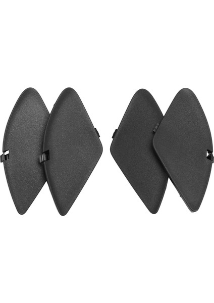 Honda Crv Cr-V 2007 - 2011 Için Iç Iç Kapı Kolu Kapağı Kapak Kılıf Kapağı Siyah Renk Ön = Arka 1 Takım (Yurt Dışından)