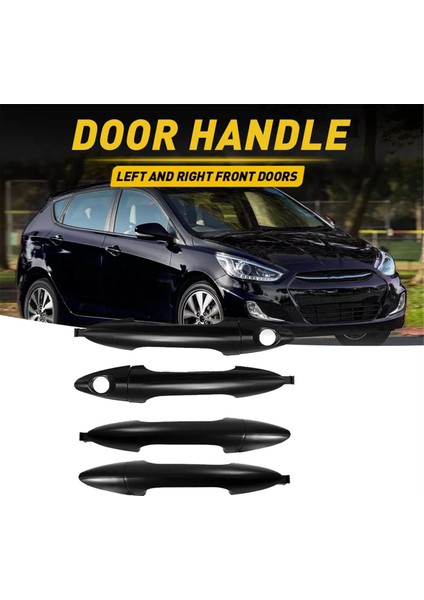 Hyundai Accent 2012-2017 Için 1 Set/4 Adet Kapı Kolu Çekmecesi 82651-1R050 82661-1R050 82652-1R050 82662-1R050 Dış Kol (Yurt Dışından) fiyatları