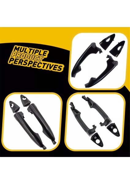 Hyundai Accent 2012-2017 Için 1 Set/4 Adet Kapı Kolu Çekmecesi 82651-1R050 82661-1R050 82652-1R050 82662-1R050 Dış Kol (Yurt Dışından) indirimleri