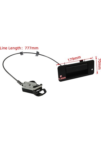 Sağ Menteşeli Kapı Kilidi Kolu Mandallı Sağ Arka Kapı Kilidi Aktüatör Ford E150 E250 AC2Z-15264A01-A (Yurt Dışından) fırsatları