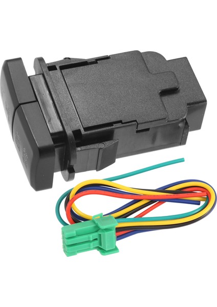 12V Araba Çift LED Işık Çubuğu Mavi/yeşil Açma-Kapama Basmalı Anahtar Düğmesi Toyota Prado Reiz Hilux Landcruiser Işık Düğmesi (Yurt Dışından) modelleri