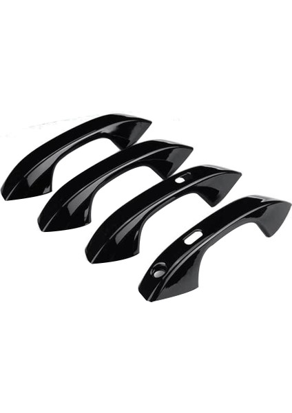 Araba Dış Kapı Kolu Kapağı Döşemesi-Golf 8 Mk8 Aksesuarları 2020 2021 Parlak Siyah (Yurt Dışından)