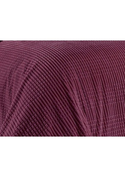 Modern Line 3 Parça Çift Kişilik Battaniye Seti Kutulu 220X240 Cherry fırsatları