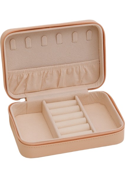 Basit Mücevher Çantası Taşınabilir Seyahat Mücevher Organizatörü (Yurt Dışından)