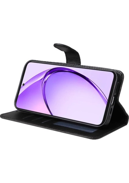 Oppo A80 5g Basit Iş Pu Deri Manyetik Kapaklı Cüzdan Telefon Kılıfı Kart Tutuculu Koruma Kılıfı (Yurt Dışından) fiyatları